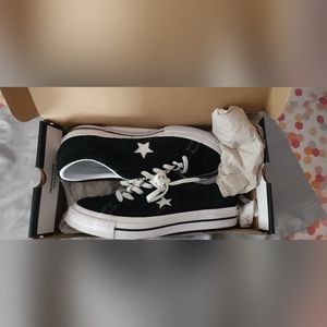 Converse One Star - Black Suede New in Box - Unisex